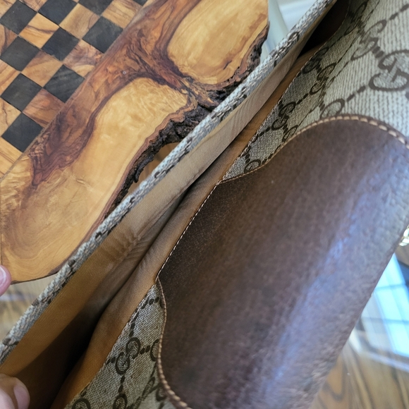 Gucci GG Monogram Coated Canvas Shoulder Bag..Authentic!! - Picture 6 of 16